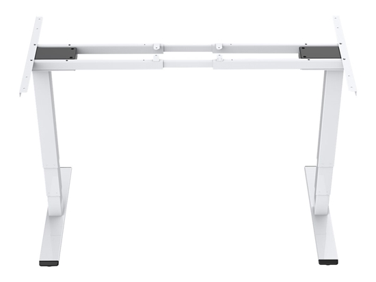 Picture of Digitus Electrically Height-Adjustable Table Frame, dual motor, 3 levels, white