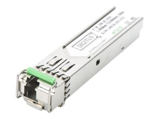 Picture of Digitus HP-compatible mini GBIC (SFP) Module, 1.25 Gbps, 20km, with DDM Feature