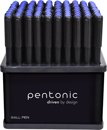 Picture of Display dugopisów LINC Pentonic, r. kulki 0,7mm, gr. linii 0,3mm, 100 szt., niebieski