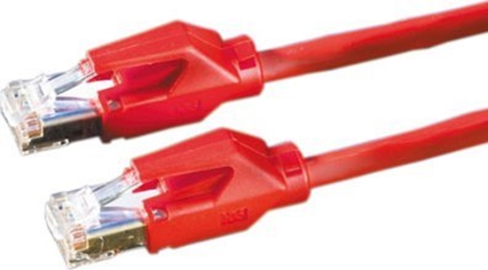 Picture of Draka DRAKA S/FTP- Patch Cable Kat. 6 H, 3 m, red (21.05.2031)