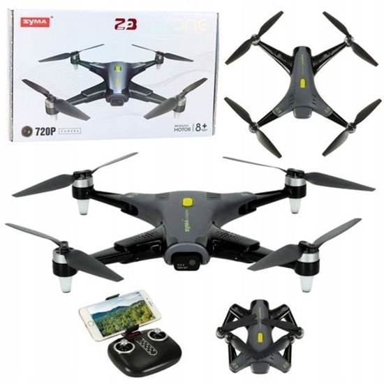 Picture of Dron Syma Z3 PRO Kamera HD WiFi Zdalnie Sterowany RC Czarny
