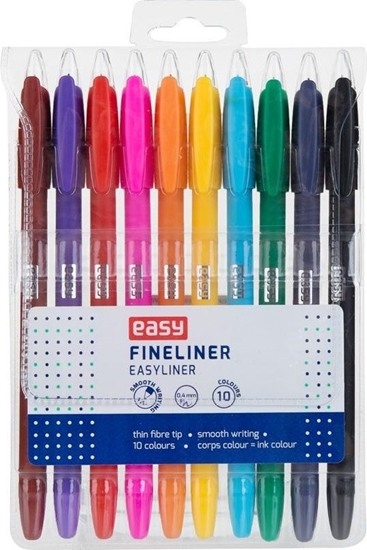 Picture of Easy Cienkopis 10 kolorów EASY