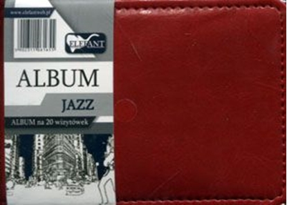 Picture of Elefant Album Jazz na 20 wizytwek A7 czerwony