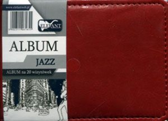 Picture of Elefant Album Jazz na 20 wizytwek A7 czerwony