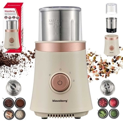 Attēls no ELEKTRYCZNY MYNEK DO KAWY PRZYPRAW OWOCÓW KLAUSBERG KB-7993