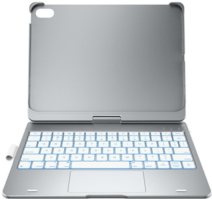Attēls no Etui Typecase Flexbook Touch z klawiatur do iPad 11" (A16) 2025 / iPad 10.9" 2022 srebrny