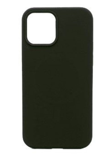 Picture of Evelatus Apple iPhone 12 Pro Premium Magsafe Soft Touch Silicone Case Dark Green