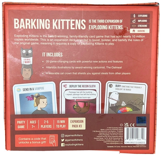 Picture of Exploding Kittens: Barking Kittens