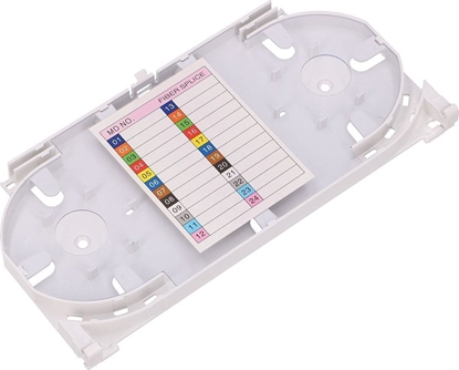 Attēls no ExtraLink EXTRALINK 24 CORE FIBER OPTIC SPLICE TRAY EX8023