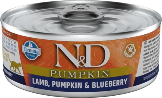 Picture of Farmina FARMINA N&D CAT LAMB & PUMPKIN & BLUEBERRY 80gr