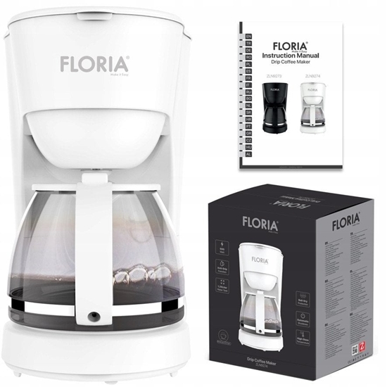 Picture of Floria ZLN9274 Coffee machine 1.25L 600W