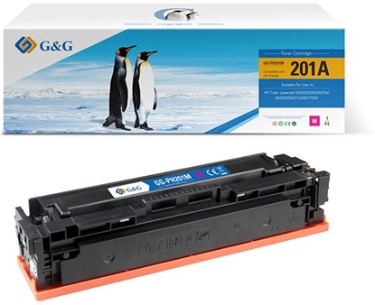 Picture of G&G kompatybilny toner z HP CF403A, NT-PH201M, HP 201A, magenta, 1330s