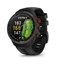 Attēls no Garmin Approach S70 - 47 mm Black/Red Ceramic Bezel with Black Silicone Band