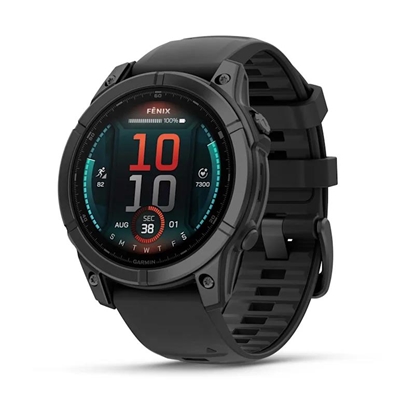Attēls no Garmin fenix E (47mm) schwarz/schiefergrau