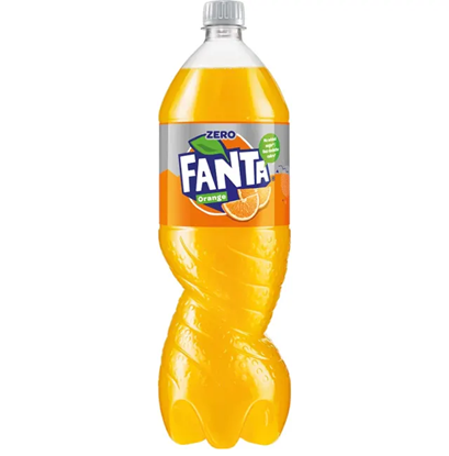 Picture of Gāzēts dzēriens FANTA Orange Zero, PET, 1.5l (DEP)