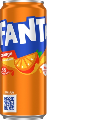 Picture of Gāzēts dzēriens FANTA Orange, bundžā, 0.33l (DEP)