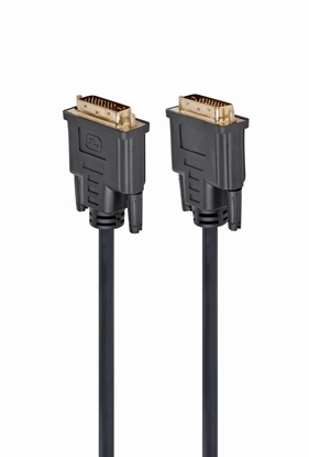 Изображение Gembird DVI Male - DVI Male 3m Black
