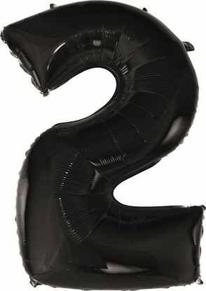 Picture of GoDan Balon foliowy B&C czarna 92cm