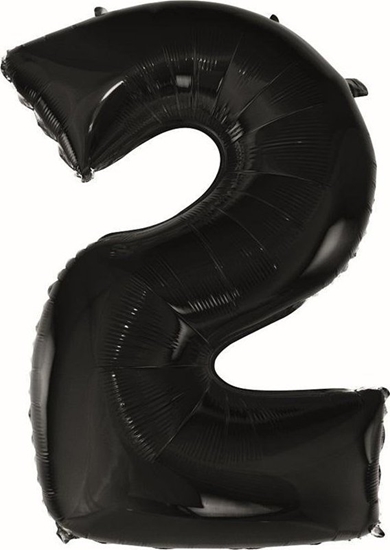 Picture of GoDan Balon foliowy B&C czarna 92cm