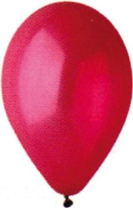 Picture of GoDan Balon G110 pastel 12" czerwony 100 sztuk.