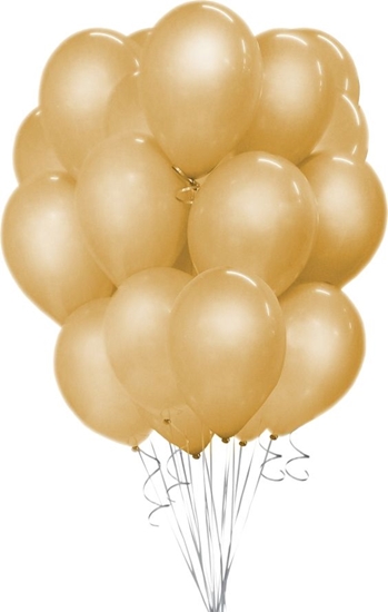 Picture of GoDan Balony metaliczne Zote, B&C, 30 cm, 50 szt.