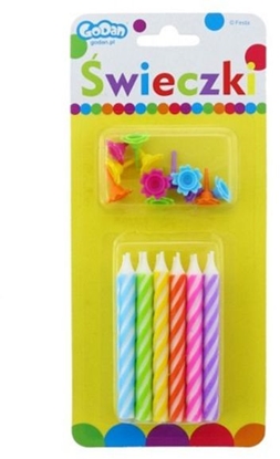 Attēls no GoDan wieczki urodzinowe Spiralny wzr