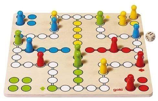 Изображение Goki Gra planszowa Chiczyk drewniany