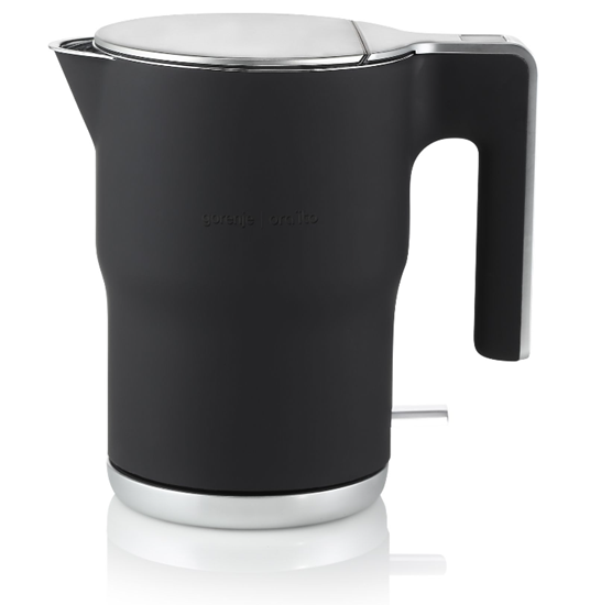 Изображение Gorenje | Kettle Ora Ito design | K15ORAB | Electric | 2400 W | 1.5 L | Stainless Steel | 360° rotational base | Black