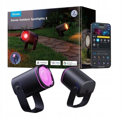 Attēls no Govee Outdoor Spotlights 2 2er-Pack