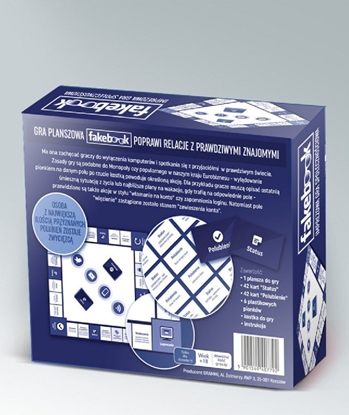 Изображение Grammi Gra planszowa Fakebook