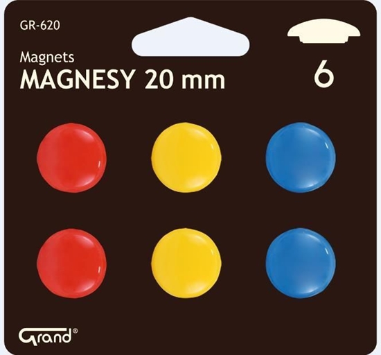 Picture of Grand Magnesy 20mm 6 sztuk blister - 192691