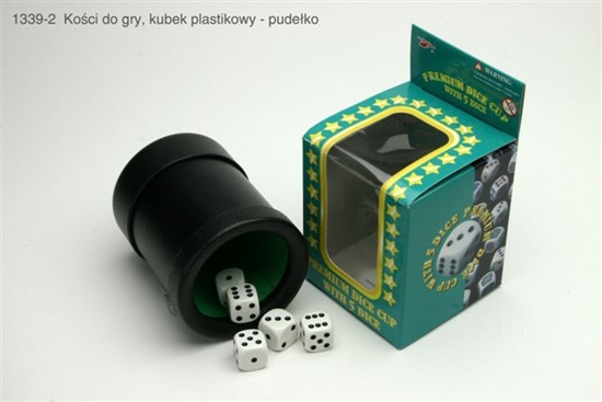 Picture of GRAPET  GRAPET Koci do gry w kubku - 1339-2