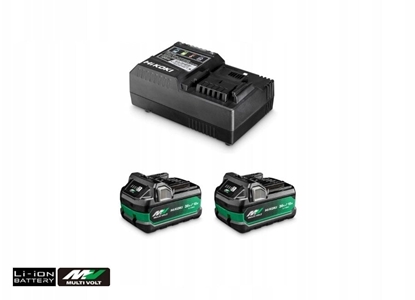 Attēls no HIKOKI.AKUMULATOR 36V 2,5Ah BSL36A18X 2szt. +ADOWARKA UC18YSL3 WHZ