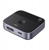 Picture of HUB USB Ugreen Switch DisplayPort/USB-C to USB-C - szary