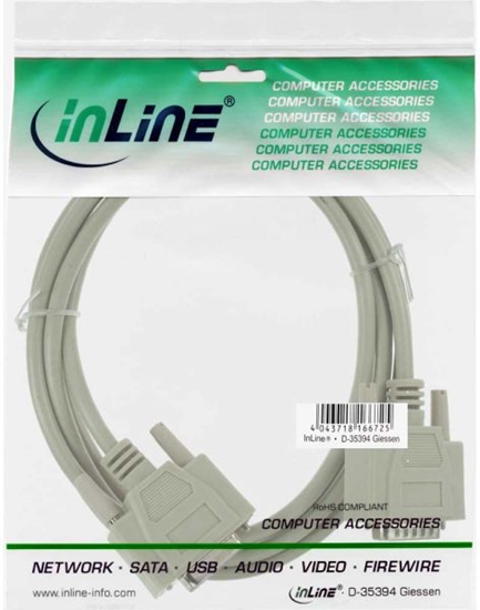 Изображение InLine DA-15 - DA-15, 5m, Szary (17746)