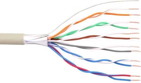 Picture of InLine Kabel Telefoniczny 12 y, 6x2x06mm, ekranowany, 25m (69977C)