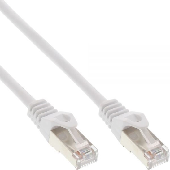 Picture of InLine Patchcord SF/UTP Cat.5e, biay 0.3m (72533W)