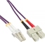 Изображение InLine Patchcord wiatowodowy LC/SC, 50/125µm, OM4 2m (88642P)