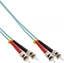Attēls no InLine Patchcord wiatowodowy ST/ST, 50/125µm, OM3 5m (81505O)