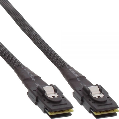 Attēls no InLine SFF 8087 - SFF 8087, 0.5m, Czarny (27624)
