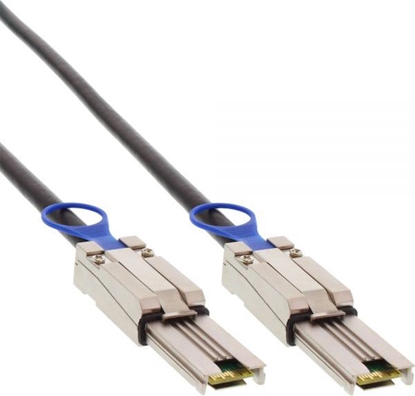 Attēls no InLine SFF 8088 - SFF 8088, 2m, Czarny (27623C)