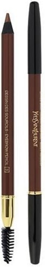 Picture of Yves Saint Laurent Dessin Des Sourcils Eyebrow Pencil kredka do brwi ze szczoteczk 2 Dark Brown 1.3g