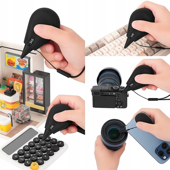 Picture of JJC Mini Gruszka Dmuchawka Do Czyszczenia Matrycy Optyki Aparatu Obiektywu Cl-arsq Black