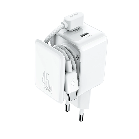 Изображение Joyroom JR-TCL05 45W GaN Wall Charger with Cable O