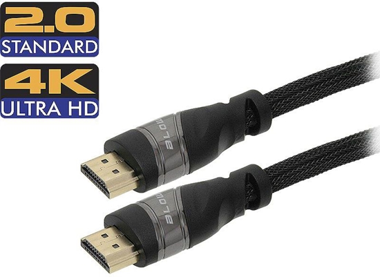 Изображение Kabel Blow HDMI - HDMI 3m czarny (92-641#)