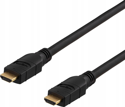 Picture of Kabel Deltaco DELTACO PRIME aktyvus HDMI laidas, 5m, 4K 60Hz, Spectra, juodas HDMI-3050