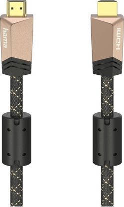 Изображение Kabel Hama HDMI - HDMI 0.75m miedziany (002050240000)