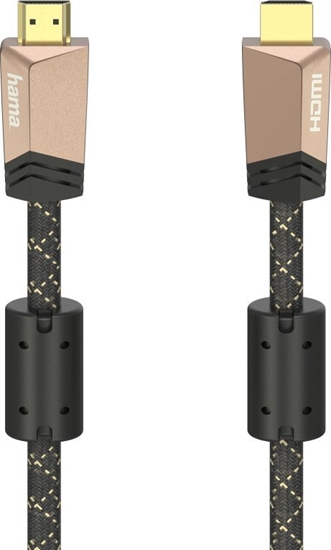 Изображение Kabel Hama HDMI - HDMI 0.75m miedziany (002050240000)