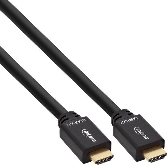 Изображение Kabel InLine HDMI - HDMI 30m czarny (17030P)