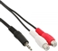 Picture of Kabel InLine Jack 3.5mm - RCA (Cinch) x2 5m czarny (89941D)